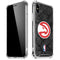 NBA Atlanta Hawks Dark Rust iPhone XS Max Clear Case
